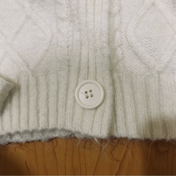 3/$15 Fashion Nova Always At My Level Cable Knit Cardigan - Off White - Picture 6 of 11